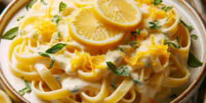 레몬 크림 파스타 (Lemon Cream Pasta)