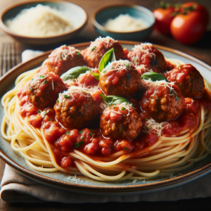 미트볼 스파게티 (Spaghetti with Meatballs)