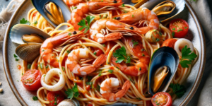 스파게티 프루토 디 마레 (Spaghetti Frutti di Mare - 해산물 스파게티)