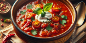 칠리와 토마토 수프 (Chili and Tomato Soup)