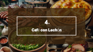 카페 콘 레씨토 (Café con Lechón)