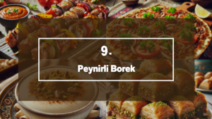 치즈 페이스트리 (Peynirli Borek)