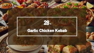 갈릭 치킨 케밥 (Garlic Chicken Kebab)